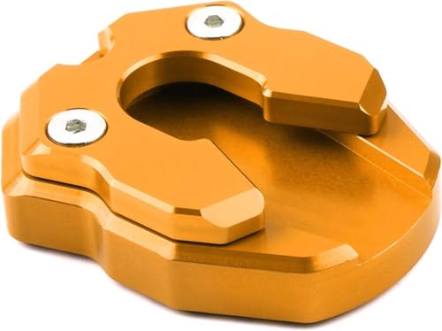 Extension béquille moto XMAX 300 en alu CNC or pour Yamaha