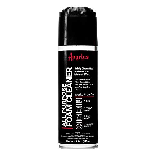 Angelus Brand All Purpose Foam Cleaner For Suede, Nubuck, Leather and Canvas