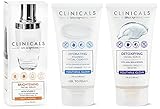 Spascriptions Clinicals Savings Bundle: Brightening Facial Serum with Vitamin C 1.7 oz, Hydrating...
