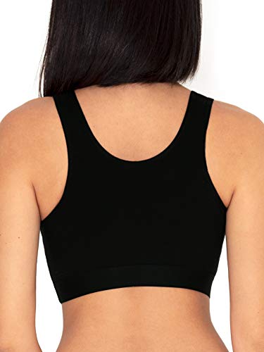 Image of Fruit of the Loom Women's Built-Up Sports Bra, (Pack of 3)