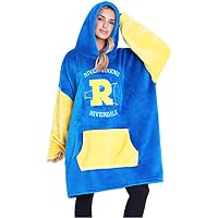 Riverdale Sudadera con Capucha Oversize, Bata Manta Polar con