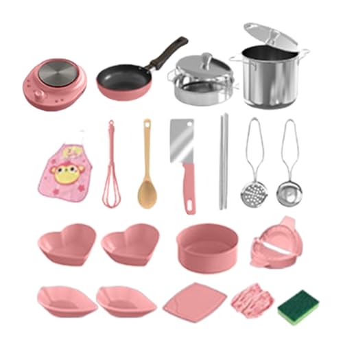 Accesorios de cocina para juegos: juguetes niños, electrodomésticos realistas interactivos educativos | Juego herramientas pequeñas seguras juego rol aprendizaje temprano el hogar, aula, interior, niñ