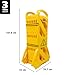 Rubbermaid Commercial Products Mobile Plastic Safety Sign/Barrier 13 Feet Yellow for Spills/Maintenance/Construction