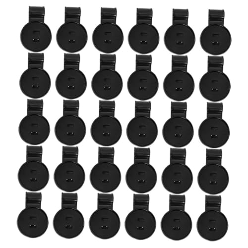 Mikikit 100pcs Heavy Duty Shade Cloth Clips Garden Netting Plastic Clamps Sunshade Fixing Clamps for Outdoor