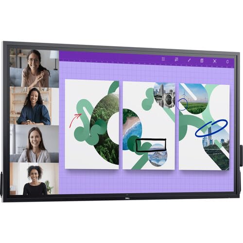 Image of Dell 75 4K Interactive Touch Monitor - P7524QT, Black
