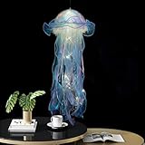 Décoration exquise : cette lanterne lumineuse a un aspect méduse, ce qui en fait une décoration suspendue belle et créative. Il ajoute une touche d'élégance à n'importe quel espace