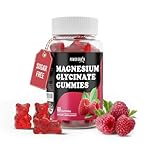 Magnesium Glycinate Gummies (400mg / Serving) - Sugar-Free Magnesium Gummies for Women, Men & Kids, Muscle, Nerve, Bone & Heart Support, Relaxation & Sleep Support - 60 Serving