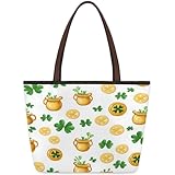 Stampa premium e tessuto durevole: realizzata in 100% poliestere (spessore 1 mm), questa borsa tote presenta stampe digitali vivaci su più lati che sono resistenti allo sbiadimento, garantendo uno stile duraturo e una durata per l'uso quotidiano.