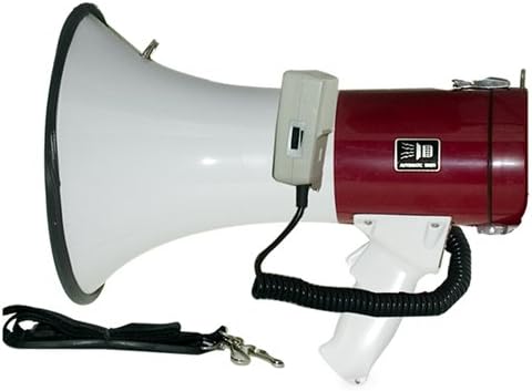 Best Choice Products 50 Watt Handheld Megaphone Bullhorns Microphone Siren Speaker Pro Cheerleading