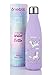Unicornio Botella Agua sin bpa niños Acero Inoxidable, Cosas de Unicornios para niñas cumpleaños y Fiesta Destello, cantimplora Infantil niña 500ml Aqua…