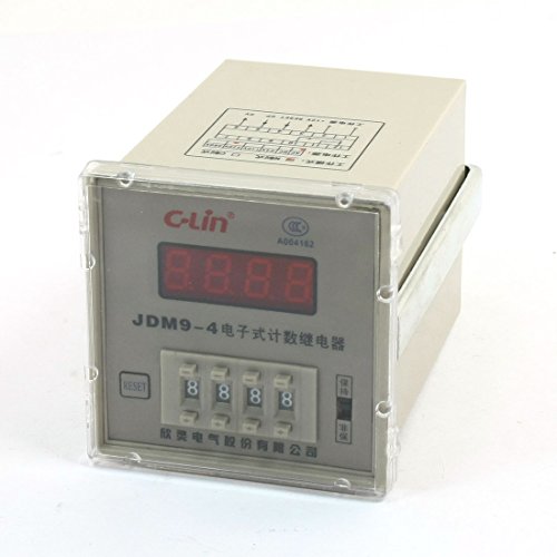 JDM9-4 compteur numérique AC 220V encastrable pour panneau industriel