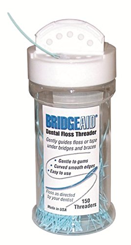 Flossaid TRP150 Bridgeaid Threader Dispenser44; 4 pack