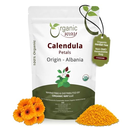 Organic Way Dried Calendula Petals