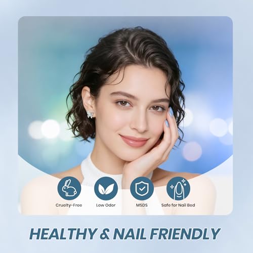 Image of Beetles Blue Jelly Gel Nail Polish -15ML Full Size Silent Tide Translucent Blue Gel Polish Soak Off UV Spring Nail Art Salon Home DIY Manicure Gift for Women | Sheer Translucent Gel Soak Off UV Nail Art Salon Home DIY Manicure Gift for Women