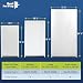 Best Pet Flap XL Ersatz-Hundetür, PVC-Klappe, passend für PetSafe PAC11-11040, Maße: 33 x 61 cm, langlebig, energieeffizient, weniger Schrumpfung, BPA-frei