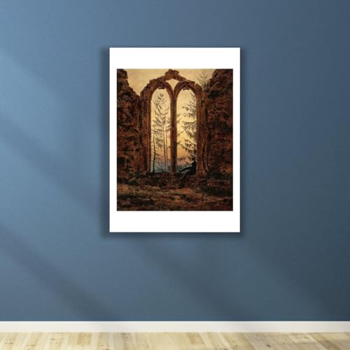Impression d'art mate Caspar David Friedrich The Dreamer Taille XL - 5