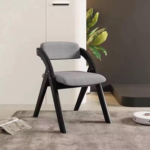 Sillas plegables portátiles de madera con cojines suaves, ideales para cenas, bodas, fiestas y oficinas, fácil instalación para invitados y eventos