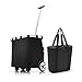 Produktbild Set aus reisenthel carrycruiser, reisenthel thermoshopper, Einkaufstrolley mit Kühltasche, Black (7003)
