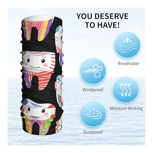 Women Men Head Wrap, Neck Gaiter, Beanie Hat Headwear, Hairband4