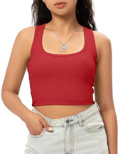 Crop top femme GGOV de mi-saison idéal avec un jean taille haute