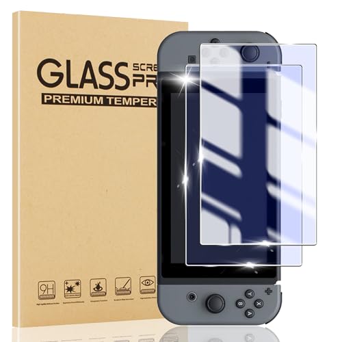 Awubaig �y �u���[���C�g�J�b�g �zFor Switch 2 �K���X�t�B���� �X�C�b�`2 �t�B���� �t���ی�t�B���� �����K���X �P�[�X �ϋv��/���E���h�G�b�W���H/�����x�^�b�`/��U�h�~/��ʕی�/�C�A�[��/�d�x9H �ی�V�[�g �Ή� Switch