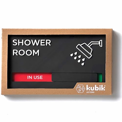 Panneau de salle de douche Kubik Letters idéal pour organiser la vie de famille au quotidien