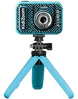 VTech Kidizoom Studio - Kid's Digital Video Camera, Green Screen, Special Effects, Backgrounds - 531883- Blue