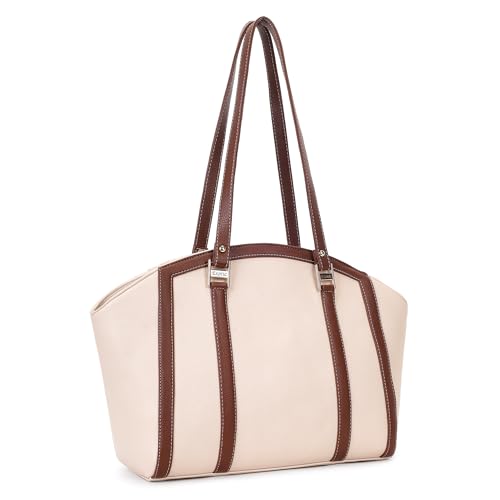 Image of EXOTIC Shoulder Handbag for Women, Classic Fashion Design with Contrast Stitching