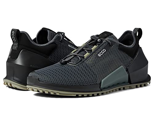 ECCO Men's Biom 2.0 Breathru Cross Trainer, Magnet/Black/VETIVER, 11-11.5