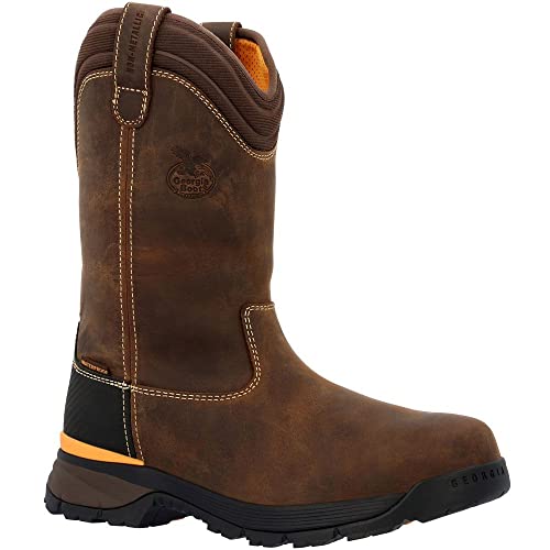 Georgia Boot TBD Waterproof Wellington Pull-On Boot2