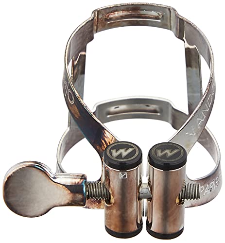 Vandoren Lc61Sp Masters M/O Ligature And Plastic Cap For Bb Clarinet; Silver Plated #TOP2