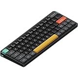 nuphy Air60 V2 メカニカルキーボード 60%ロープロファイル ワイヤレスキーボード Bluetooth 5.0、2.4GHzレシーバー、有線接続(USB-C)、QMK/VIA対応、Mac/Windows/Linux OS対応、技適認証済み (ブラック, Gateron Moss)
