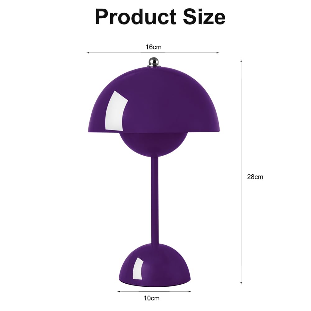 Tafellamp Touch Meon BEIGE | CRÈME LED - Oplaadbaar – Y&M Home Creations