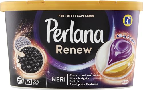 Perlana Detergente Lavadora Caps Negro 243