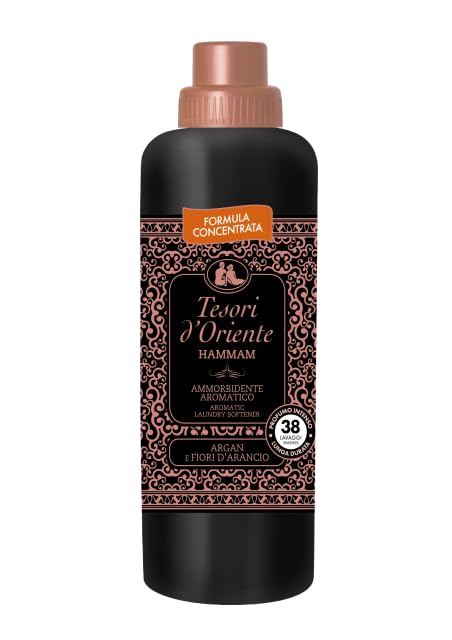 Tesori d'Oriente - Suavizante líquido para tejidos (8 x 760 ml, incluye llavero Beni Culinari gratuito)