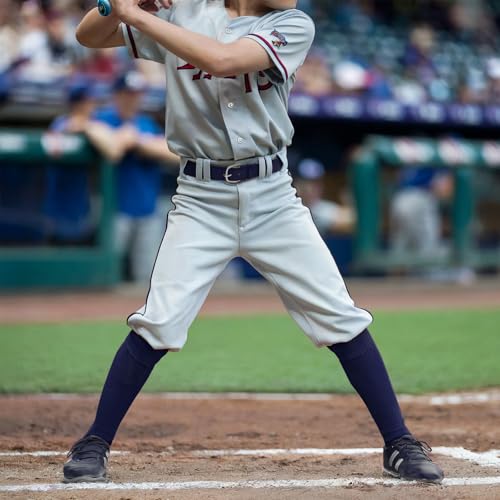 Baseball Belt and Socks Combo Set with Adjustable Elastic Belt and SoftBall Socks for Youth Boy and Girl3