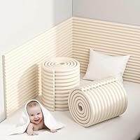 Testiera Letto Imbottita 80x200cm - Pannello Morbido Antiumido Con Adesivo, Beige - Foto 6