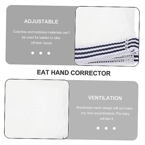 Thumb Sucking Treatment Gloves for Boys and Girls Anti-Sucking Finger Protector Mittens Large Size Baby Protective Gloves for Infants and Toddlers3