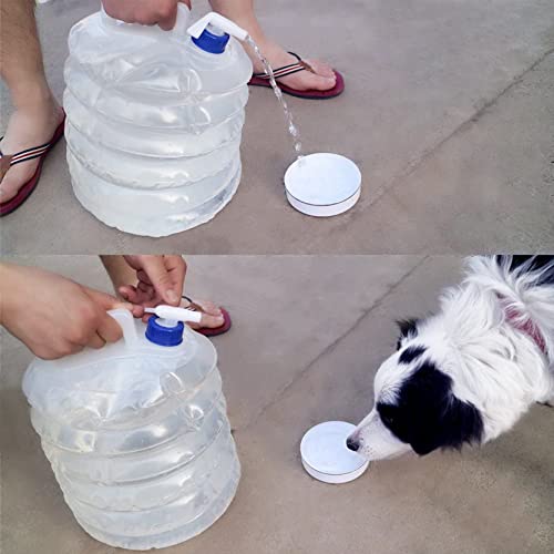 image for BIAOQINBO Collapsible Water Container 5L 10L 15L, Folding Water Bucket