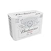 Pack Cerveja Budweiser Zero Álcool, 350ml, Lata - 8 unidades
