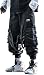 MOKEWEN Men's Hiphop Punk Jogger Sport Harem Pants