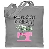 Ein lustiges Motiv passend gesucht? Mit Spruch und Statement überzeugt der Print zum Thema Nähen auf voller Länge