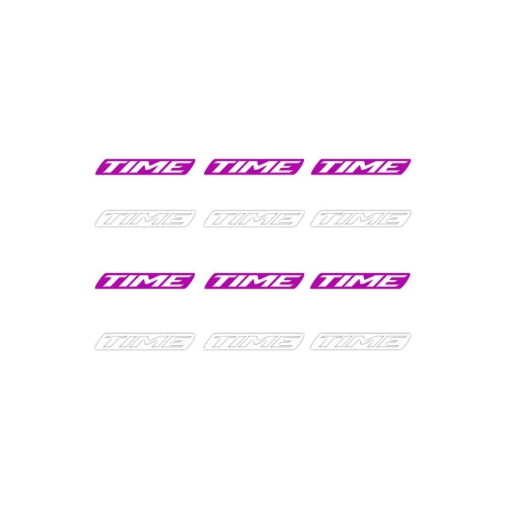 STAR SAM Stickers Compatible with bike logo Time Lila 1 CMT