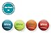 Outward Hound Squeaker Ballz - Hundespielzeug zum Apportieren - Größe M - 4er-Pack