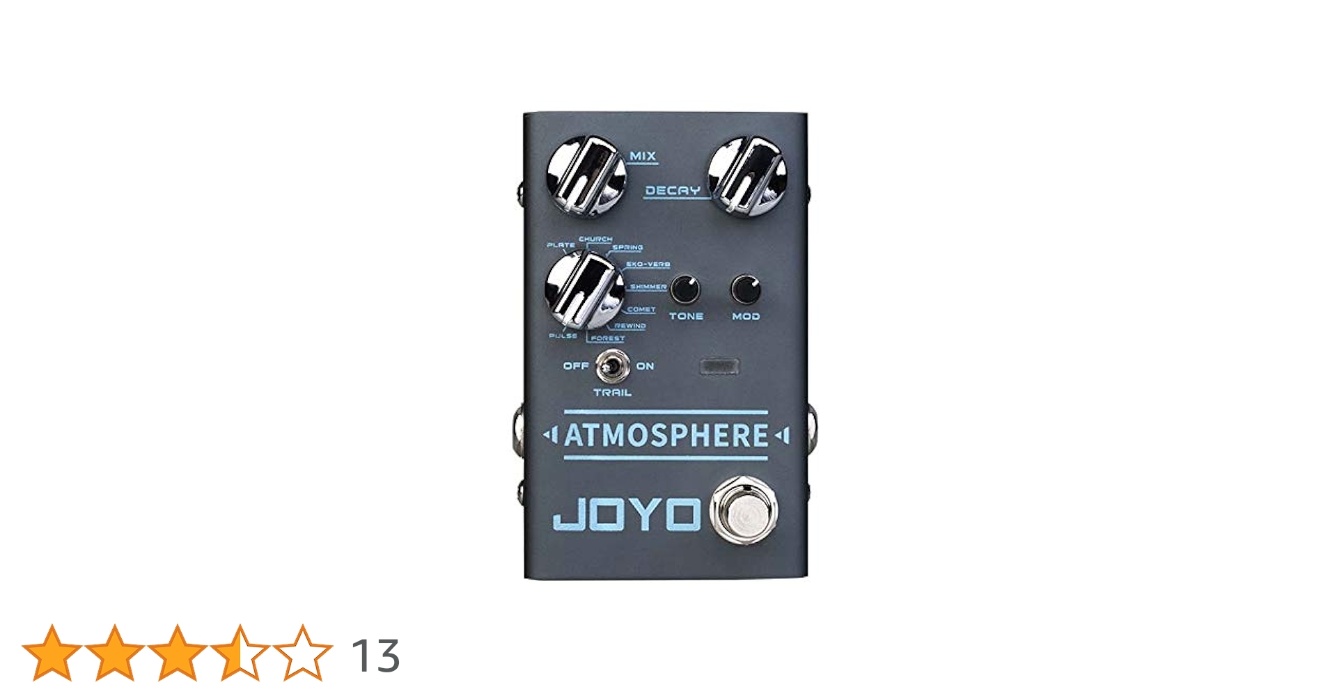 JOYO ATMOSPHERE エフェクター Amazon | 【国内正規品】JOYO ジョーヨー エフェクター ATMOSPHERE