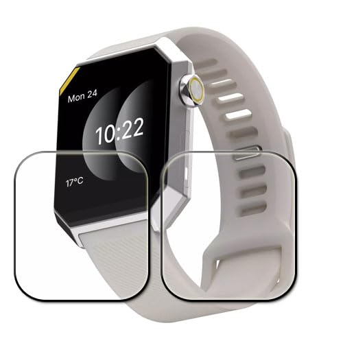 BOREK Tempered Glass Screen Protector Compatible For Anarc Watch by Tech Burner Full Screen Coverage With Easy Installation Kit For Cellphone.
