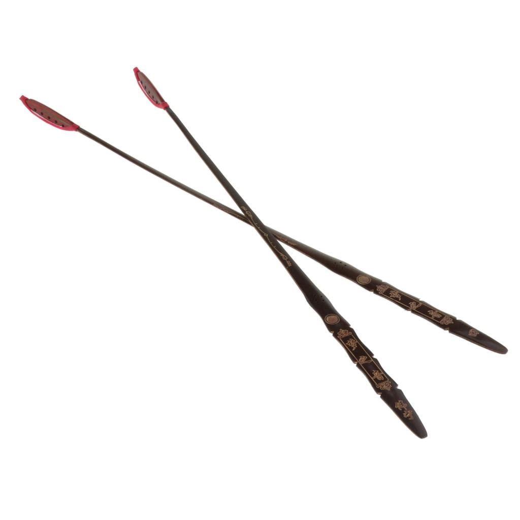 Practical 2pcs Yangqin Dulcimer Mallets Sticks+Storage Box Holder - Image 2