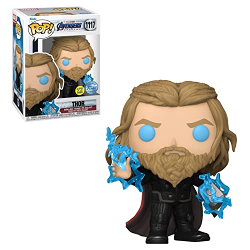 Pop! Avengers 4: Endgame - Thor with Thunder Glow in The Dark Special Edition, Grey - Image 4