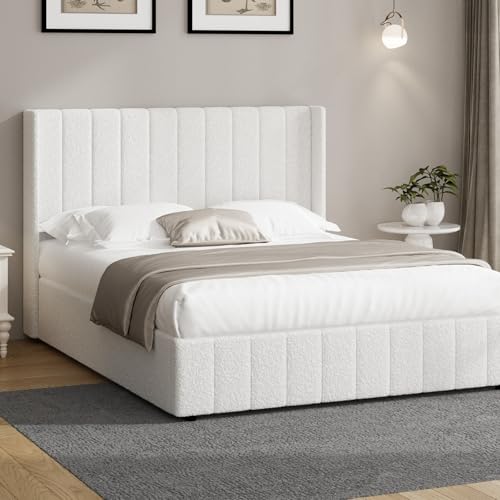 white bed frames