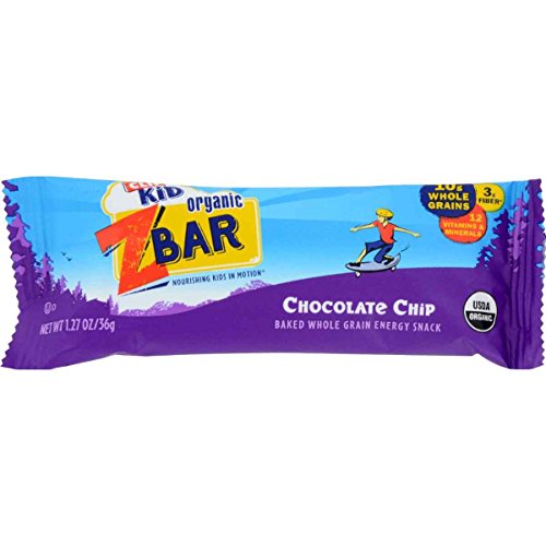 Image of CLIF Bar - Organic Granola Bars - Chocolate Chip - Non-GMO - Organic -Lunch Box Snacks (1.27 Ounce Energy Bars, 18 Count)